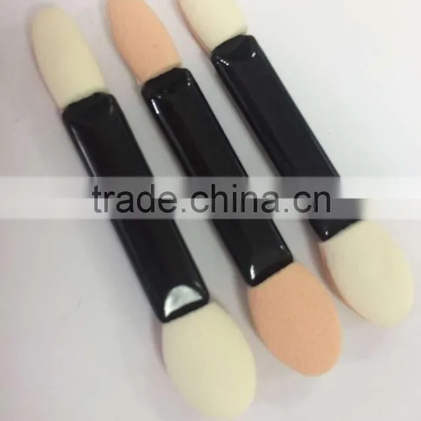 Hot Sale Makeup Mini Powder Sponge Brush Double End Eyeshadow Brush
