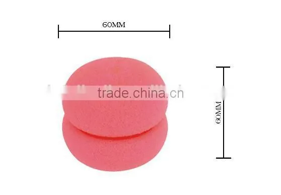 Hair Foam Rollers Sponge Ball Curlers Strawberry Hair Care Foam photo-3