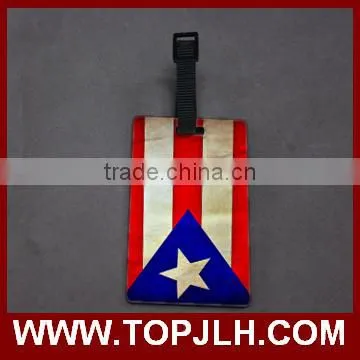 Accept Customed Design Printed Blank Coated Wood Luggage Tag photo-6
