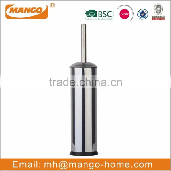 Wall Mounted Round Stainless Steel Toilet Brush photo-3