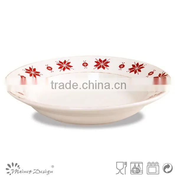 Ceramic Hot Sale Soup Plate Wholesale Soup Plate