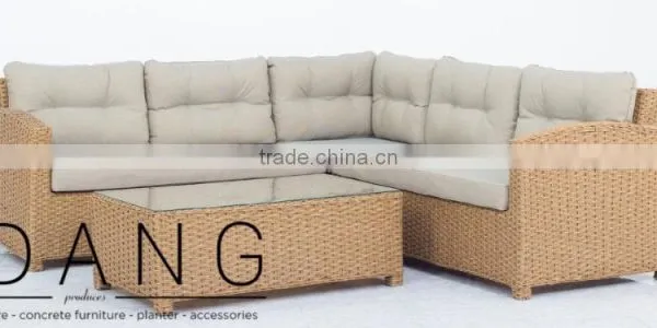 Camden Wicker Furniture Set - Patio Sofa Garden Set - Rattan Garden Furniture