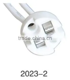 Porcelain Electrical Light Fittings Parts With Electrical Cord photo-3