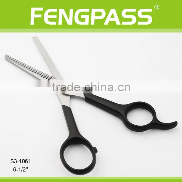 S3-1061 6-1/2" Inch 2CR13 Stainless Steel Blade With ABS Handle Soft And Smooth Working Ability Barber Scissors photo-2