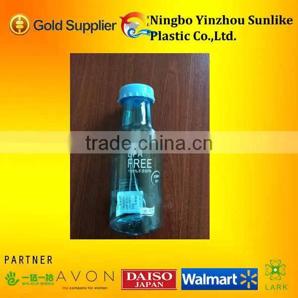 FDA Plastic Water Cup With Cover/milk Cup