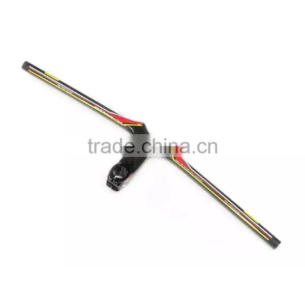 New Design Fashion High Modulus Super Light Full Carbon Fiber 700C Mountain Bicycle Integrated Handlebar photo-2