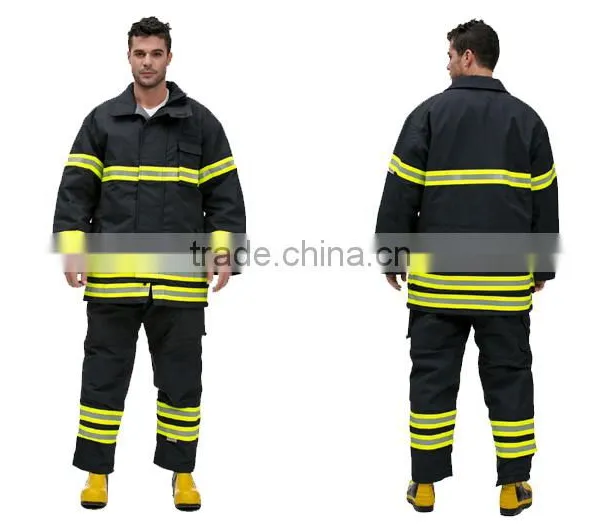 High Visibility Fireman Workwear Safety Reflective Clothing photo-5