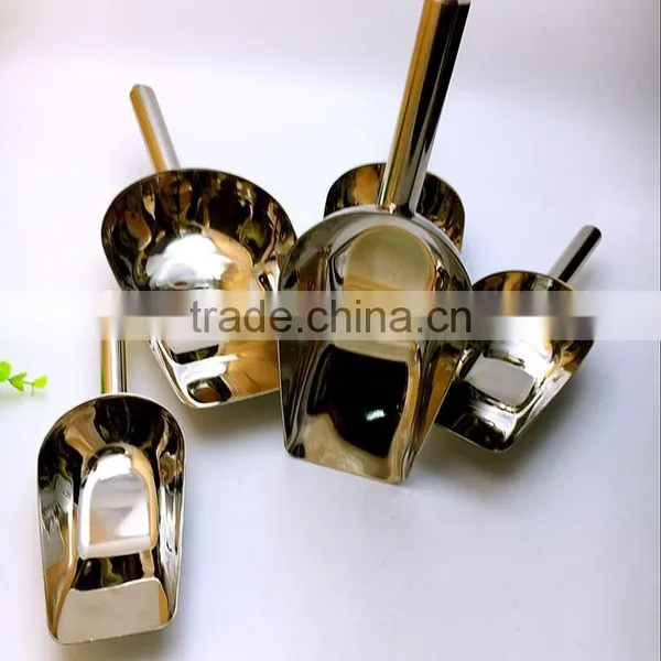 Stainless Steel Barware Ice Cream Scoop/ Ice Bucket Scoop photo-2