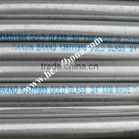 ERW Galvanized Carbon Steel Welded Pipes/tube ASTM A53 photo-4