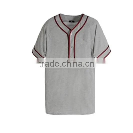 Cannda Baseball Buttons Shirt Baseball Jersey Wholesale for Men photo-3
