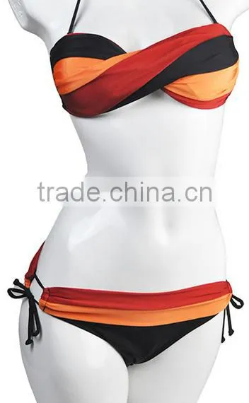 2016 Custom Sexy Seamless Reversible Brazilian Bikini (B132010) photo-2