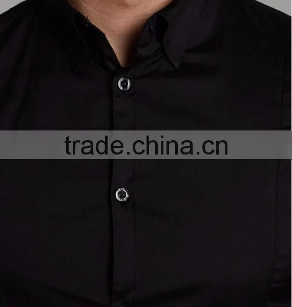 Mens Blank Shirt Hight Quality Shirt Custom Logo Shirt photo-4