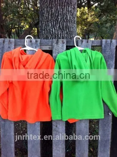 Custom Pull Over Micro Polar Fleece Hoodies photo-2