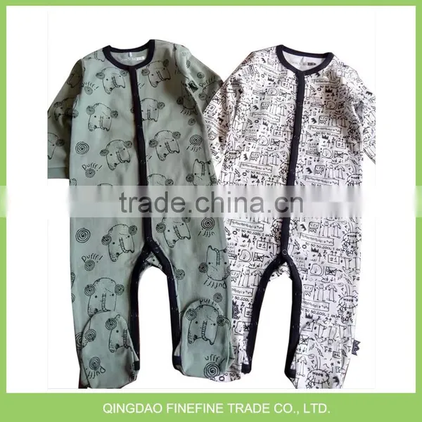 Newest Fashion Stylish Floral Baby Clothes Rompers photo-3