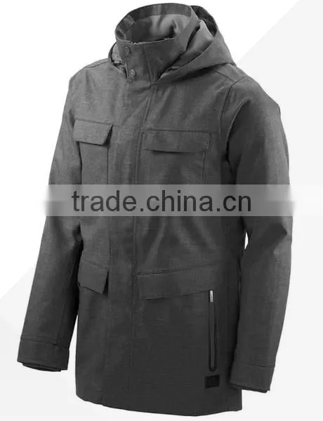 Mens Waterproof Breathable Promotion Windbreaker Jacket Softshell Jacket photo-2