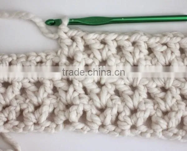 DIY Craft Kits Afghan Blanket Sets Easy Chunky Crochet V-stitch Knitted Craft Kit photo-4