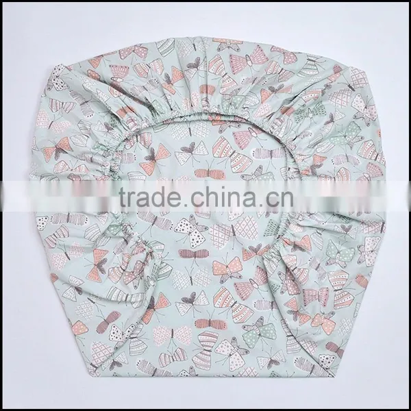 Home Textile Cotton Jersey Fitted Crib Sheet