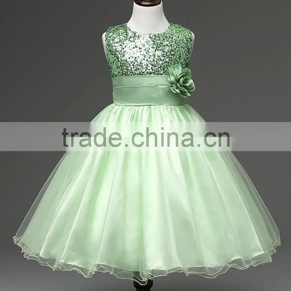 Sweet Flower Girl Dresses Pageant Dress for Little Girls Kids Girl Wedding Dress photo-2