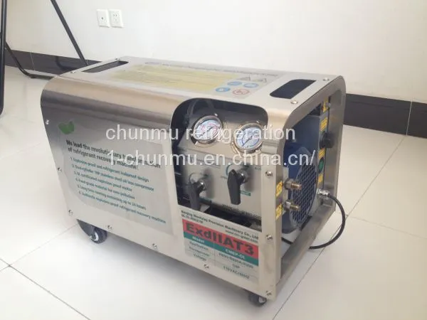 R600A/R290/R1234YF/R600 Explosion Proof refrigerant recovery/reclaim/vacuum pump CMEP-OL for A/C systems at factory pric