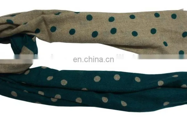 Cashmere Pashmina Wool Polka Dot Shawls photo-4
