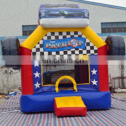 2017 Monster Truck Inflatable Jumping Bouncy Castle Bounce House Bouncer For Kids
