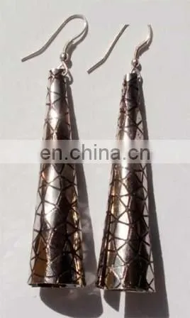 Brass Hoop Style Earrings Costume Jewelry Brass Jewelry