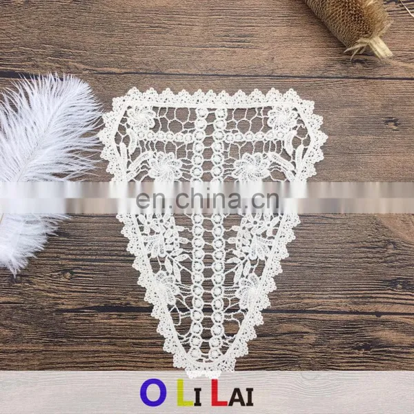 OLN14644 Flower Design Embroidery Neck Lace Factory for Toy photo-2