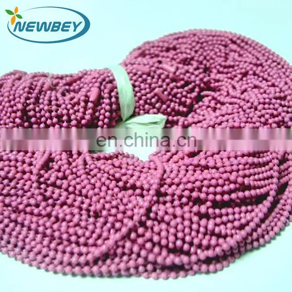 Colorful Metal Bead Chain Ball Chain Roll For Label
