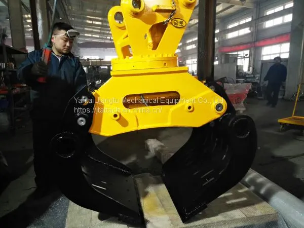 Hydraulic Rotating Demolition Grapple Attachments photo-3