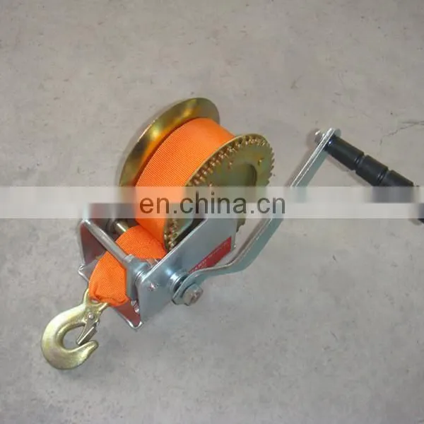 ATV Boat Marine Trailer Hand Winch With Heavy Duty Strap