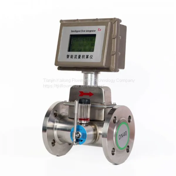 Pulse Output Stainless Steel Gas Turbine Flow Meter