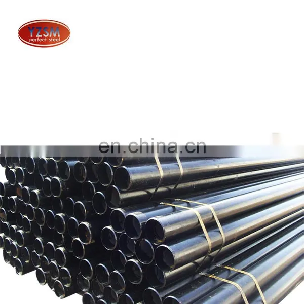 Best Manufacture! Astm A106 Gr.b Round Black Mild Steel Seamless Steel Pipe photo-2