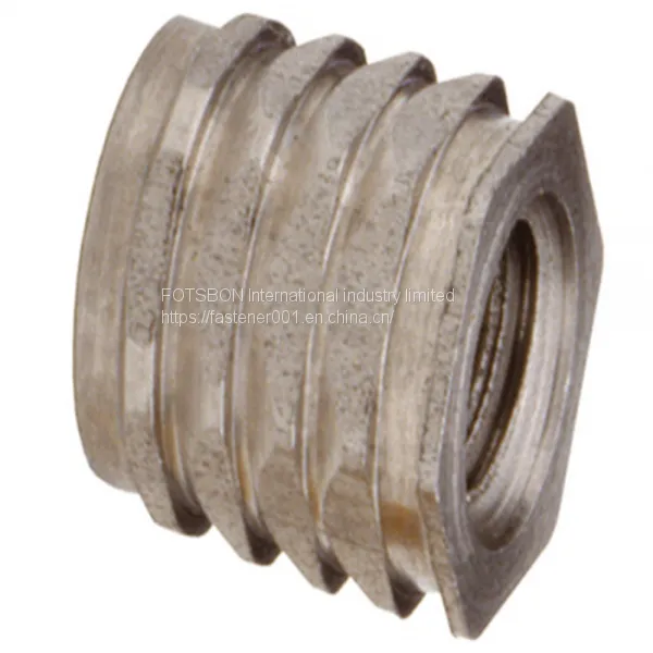 NFPA-256/440/632/832/024 Insert Nut Insertos Knurling Threaded Knukles Nuts Inserts Hexagonal Aluminum Knurled Inserti PEM Standard photo-3