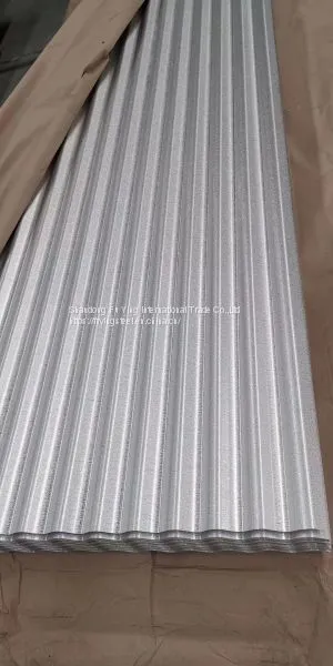 BWG 34 Galvalume Corrugated Steel Sheet/ Full Hard photo-3