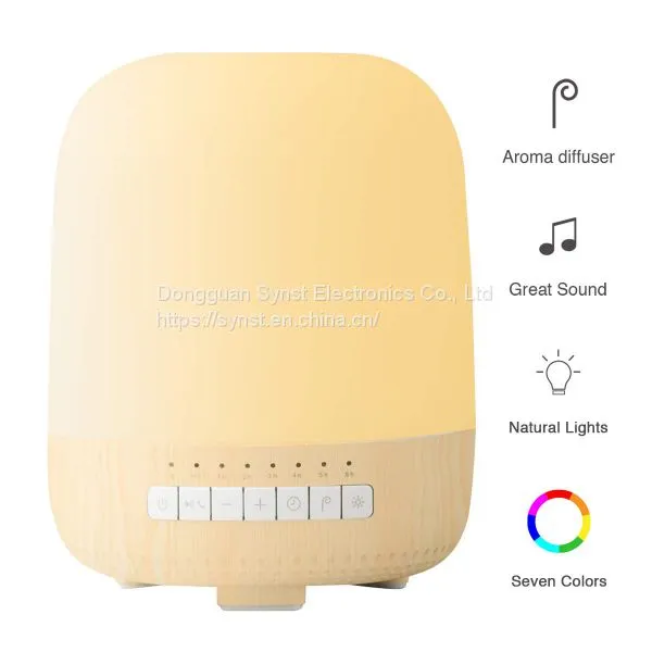 Aromatherapy Diffuser Bluetooth Speaker With LED Color Changing photo-2