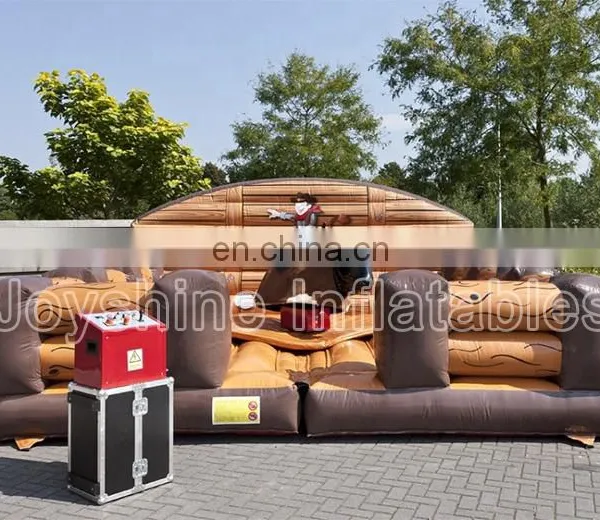 Inflatable Mechanical Rodeo Bull Adults Ride Games Inflatable Bull Riding For Sale Used photo-3