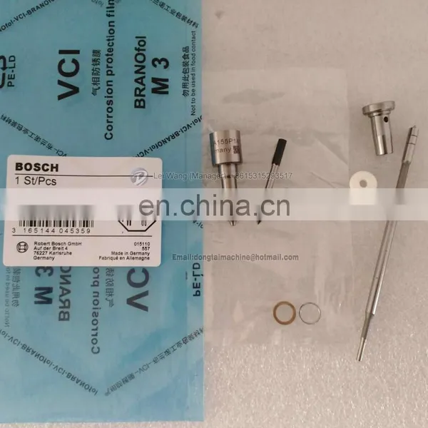 Комплект запчастей для ремонта Bosch для общего рельсового клапана Bosch 0445110250 photo-4