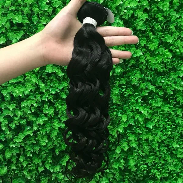 KHH Unprocessed Natural Real Remy Indian Virgin Human Hair Straight Wavy Curly Supplier Wholesale photo-2