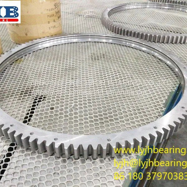 Precision Turntable Use Slewing Ball Teeth Bearing RKS.21 0741 840x634x56mm photo-2