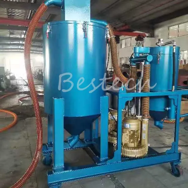 Steel Grit Vacuum Suction Machine for Sand Blasting Room photo-5