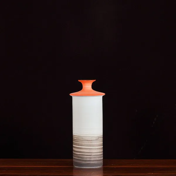 European Hand Made Paint Creative Jingdezhen Ceramic Vase For Hotel Office Decor photo-3