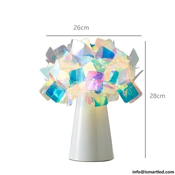 Italian Designer Creative Flower Table Lamp Romantic Decorative Lamp photo-2