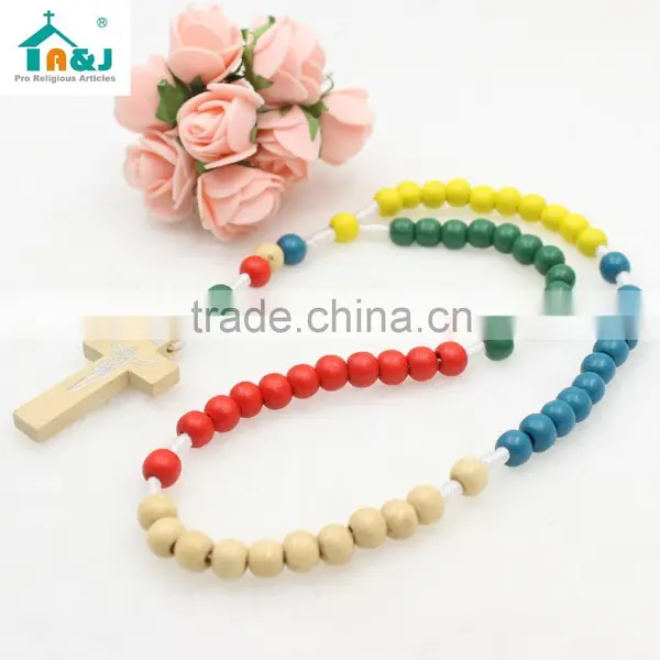 A&J Missionary Wooden Round Rosary photo-2