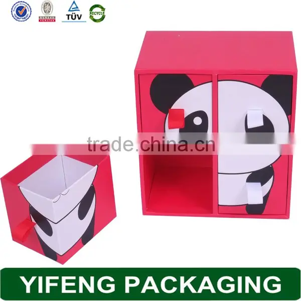 Pretty Gift Packaging Paper Cardboard Drawer Box For Storage photo-5