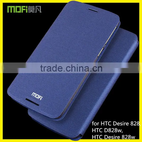 MOFi Case Leather Flip Cover for HTC Desire 828, TPU Back Cover for HTC Desire 828 Case photo-3