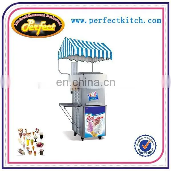 3 Flavors Soft Ice Cream Maker / Sofe Ice Cream Machine photo-5
