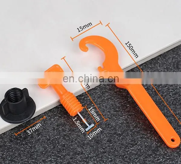 Hot Sale Reusable Wall And Floor T-lock High Quality Tile Leveling System photo-3