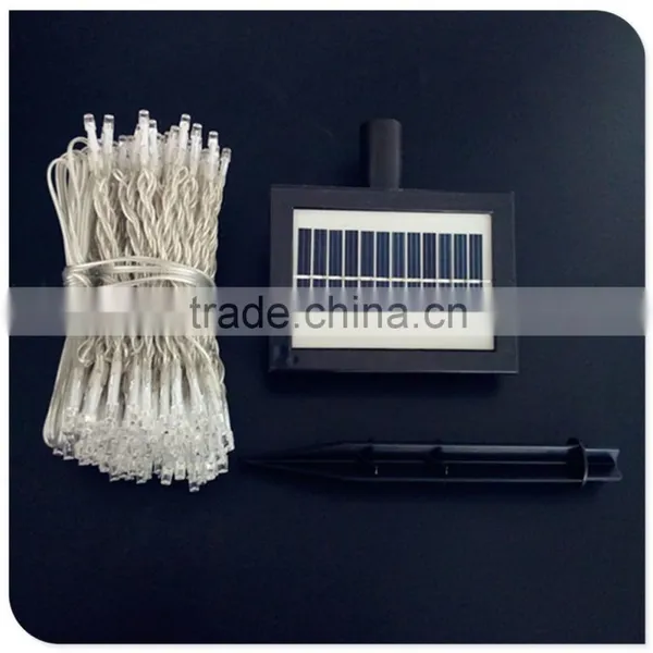 100 Led Warm White Color Flash Solar Street Light With 8 Function Controller Garden Light Outdoor Use photo-5
