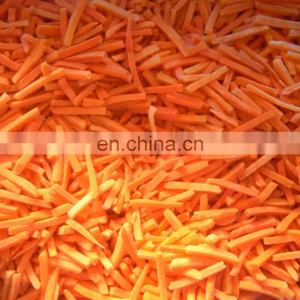 Sinocharm A Grade 2022 Crop IQF Frozen Carrot Strip photo-3