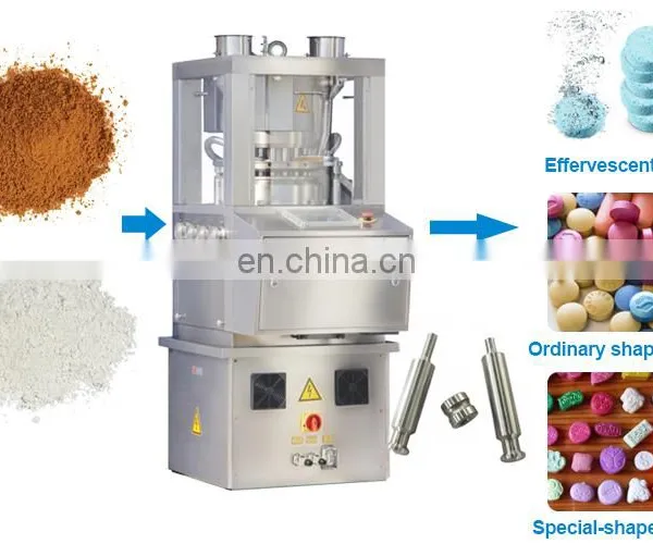Professional 8 Station Automatic Foodstuff Rotary Tablet Press Machine For Small Business photo-3